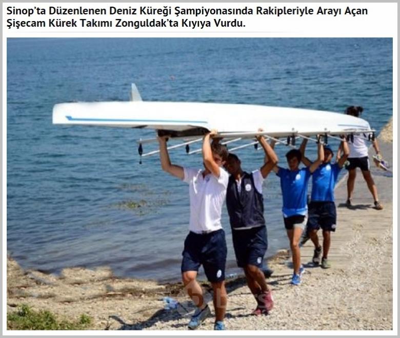 12. Zonguldak'ta kıyıya vurdu